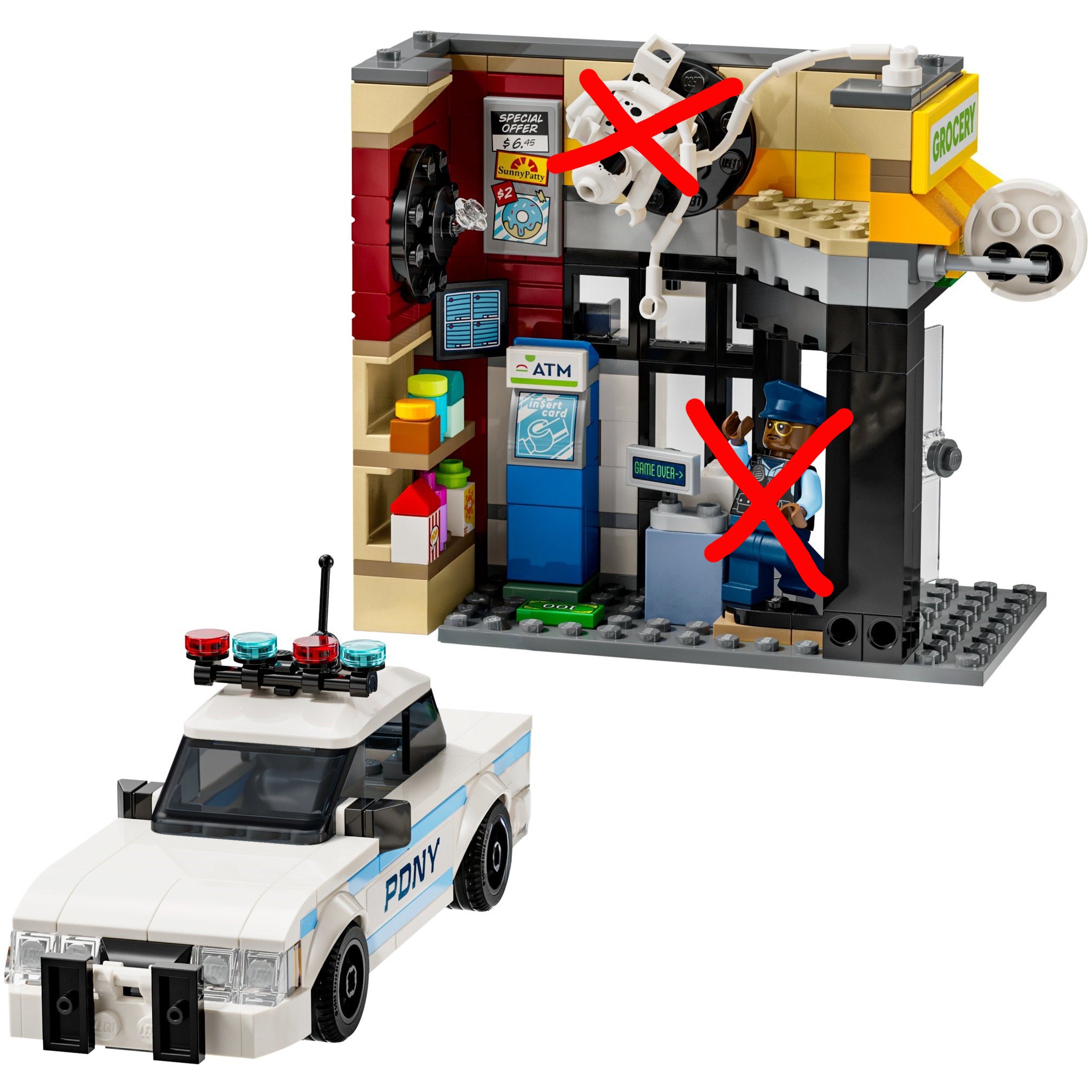 LEGO Marvel Super Heroes 76311 Miles Morales vs. the Spot Set (No Minifigures)