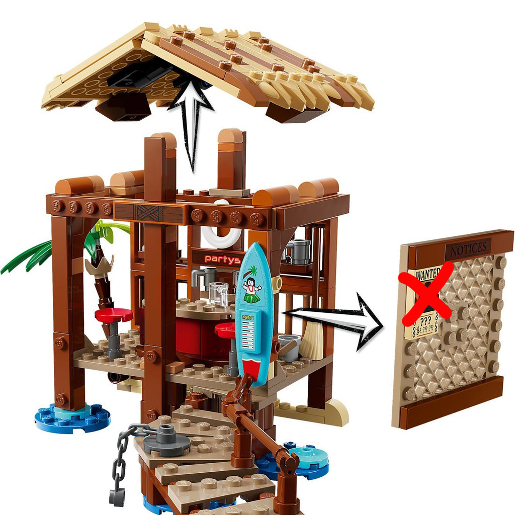 LEGO One Piece 75636 Windmill Village Hut Set (No Minifigures) Unused (No Box)