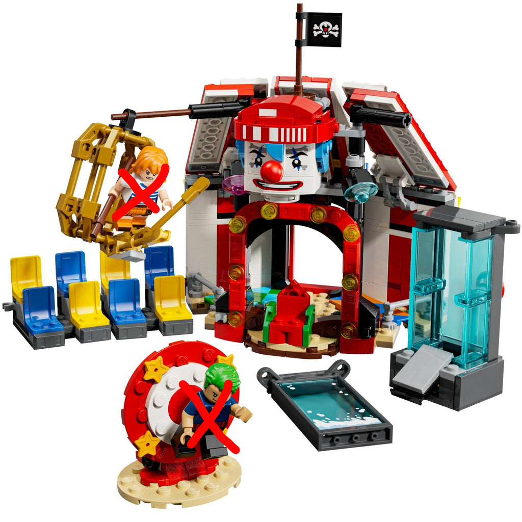 LEGO One Piece 75637 Buggy the Clown's Circus Tent Set (No Minifigures) Unused (No Box)
