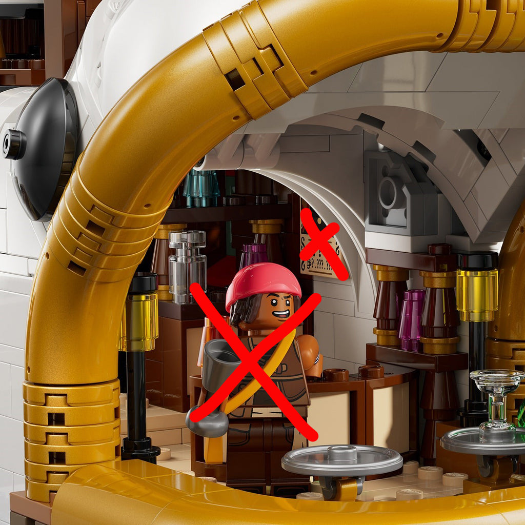 LEGO One Piece 75640 The Baratie Floating Restaurant Set (No Minifigures) Unused (No Box)