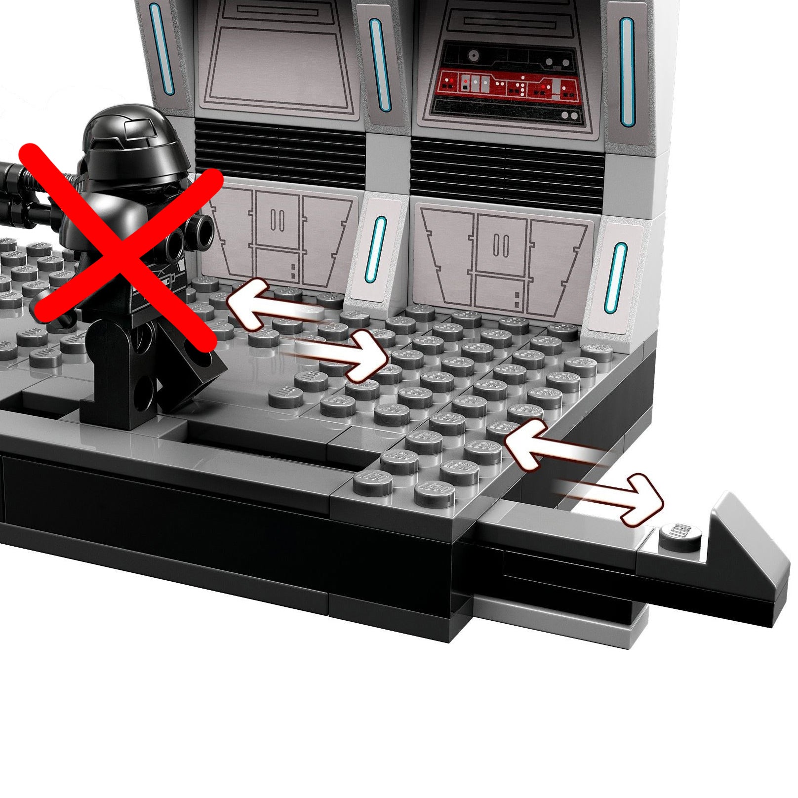 LEGO Star Wars 75324 Dark Trooper Attack Set (No Minifigures) Unused (No Box)