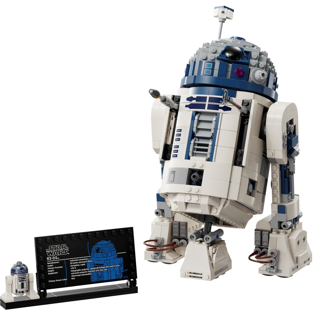 LEGO Star Wars 75379 R2-D2 Set (No Minifigures) Unused (No Box) with Instructions