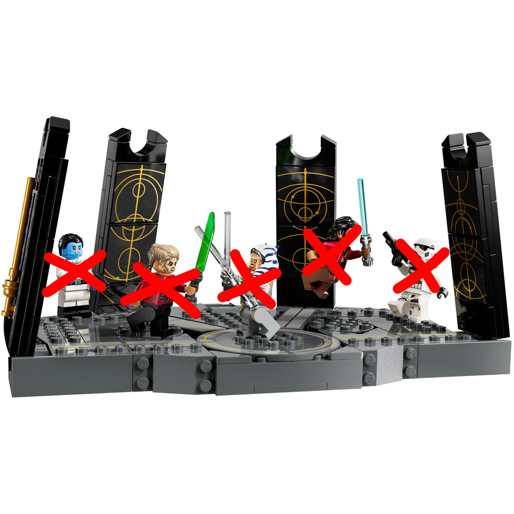 LEGO Star Wars 75385 Ahsoka Tano Duel on Peridea Set (No Minifigures) Unused (No Box)