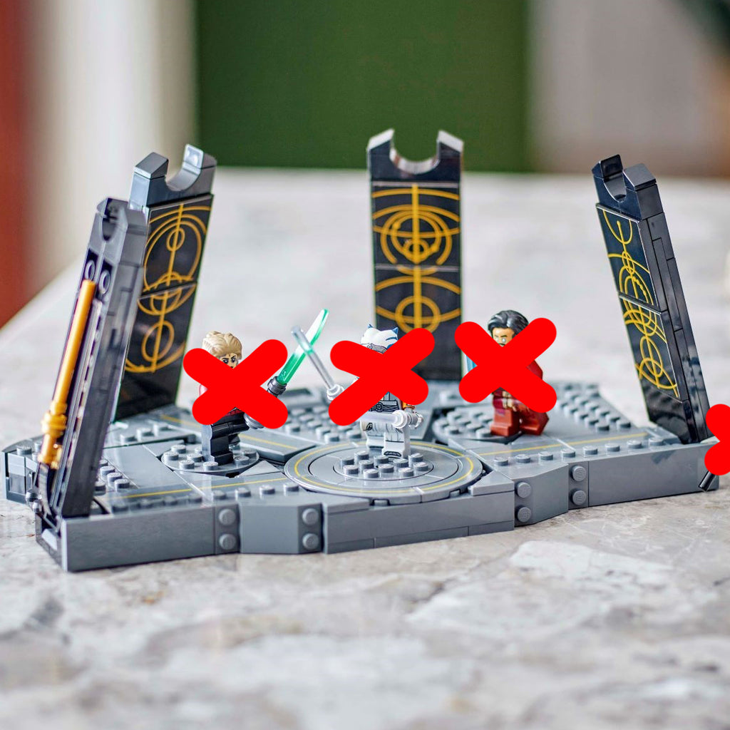 LEGO Star Wars 75385 Ahsoka Tano Duel on Peridea Set (No Minifigures) Unused (No Box)