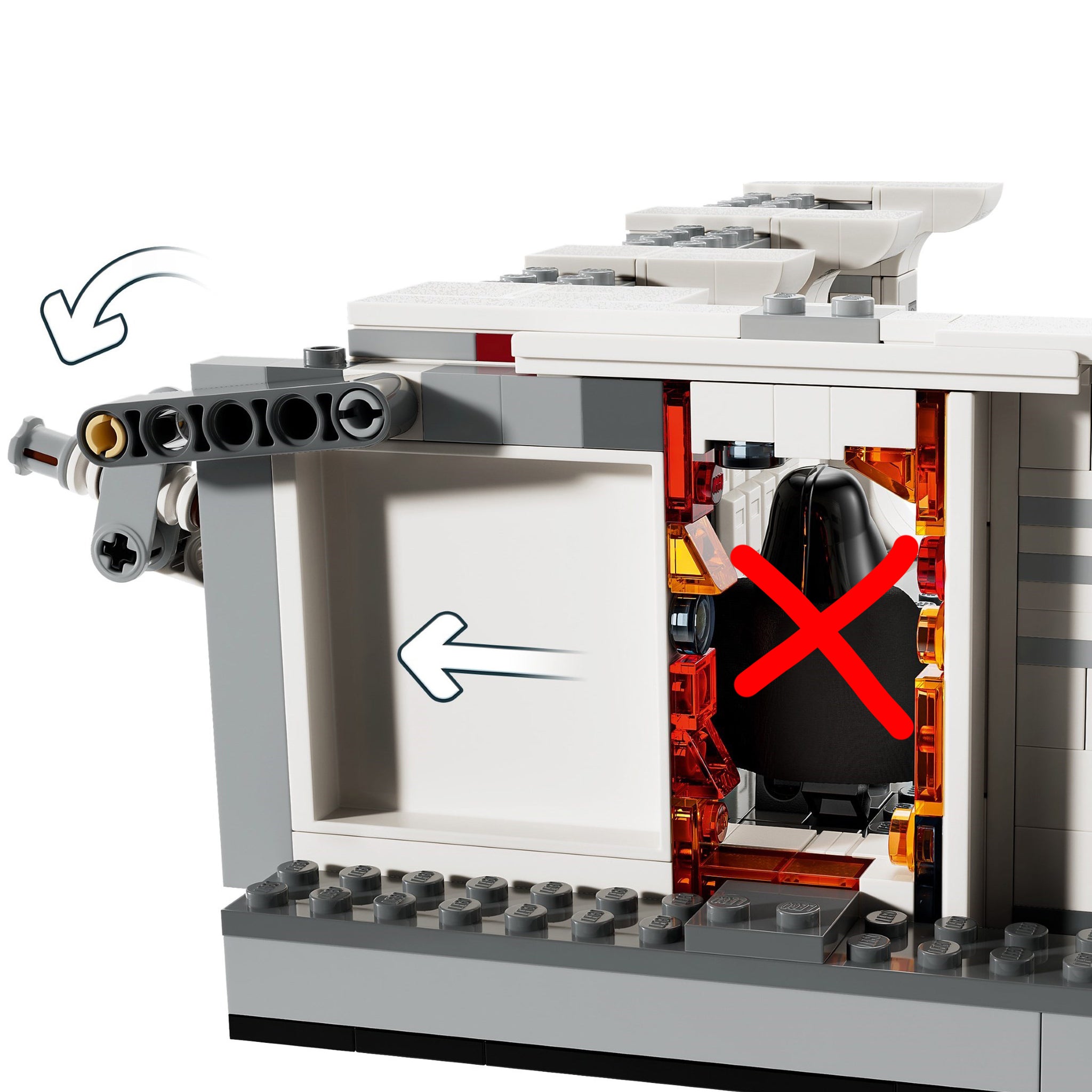 LEGO Star Wars 75387 Boarding the Tantive IV Set with No Minifigures Unused No Box 02