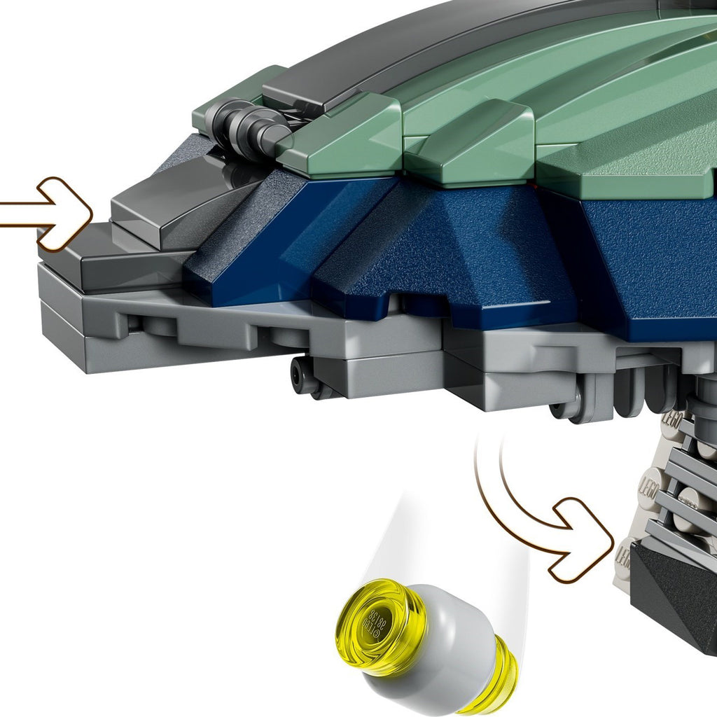 LEGO Star Wars 75433 Jango Fett Starship Set (No Minifigures) Unused (No Box)